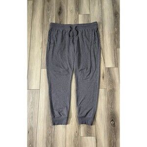 Zella Joggers Gray Athletic Lounge Pants Drawstring Pocket Athleisure Mens Sz XL